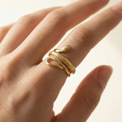 Bague Serpent