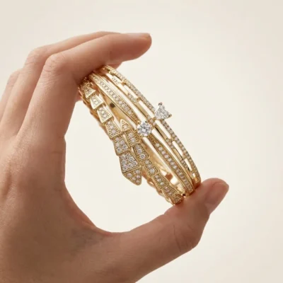 Pack 3 Bracelets – Doré & Sertis